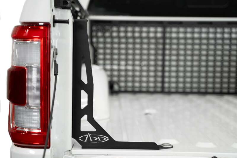 Ford Raptor Bed Channel Stiffeners - Addictive Desert Designs - Black - `21-`27